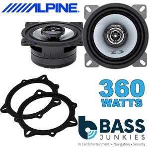 Alpine SXE 2-Way 360W Coaxial Speakers to fit BMW X3 2006-10 Facelift - Picture 1 of 4