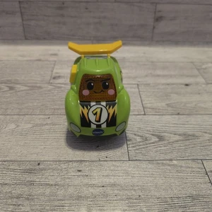 VTech Go Go Smart Wheels Racer 1 Green Yellow Race Car Toy SmartPoint Tested - Picture 1 of 9