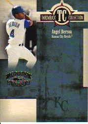 2005 Throwback Threads Baseball "Throwback Collection" Insert and Parallel Cards - Image 1 of 1