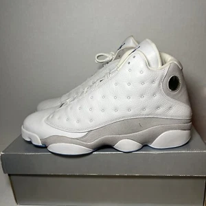 Nike Air Jordan Retro 13 Sz 12.5 UNC White Grey Blue Flint Playoff 310004-103 - Picture 1 of 7