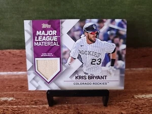 2022 Topps Series 1 Kris Bryant Major League Material #MLM-KB Game Used Bat SP - Picture 1 of 2