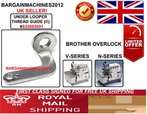 PIEZA MÁQUINA DE COSER INDUSTRIAL BROTHER V51 O/LOCK U/LOOPER HILO GUÍA R S20685 - Imagen 1 de 5