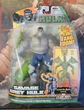 Marvel Legends Savage Grey Hulk Fin Fang Foom BAF Factory Sealed 2007 Hasbro