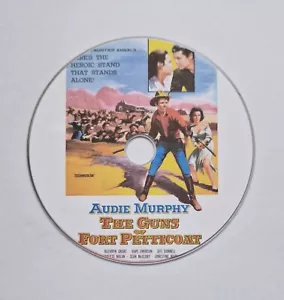 THE GUNS OF FORT PETTICOAT 1957 DVD PUBLIC DOMAIN FILM AUDIE MURPHY - Imagen 1 de 1