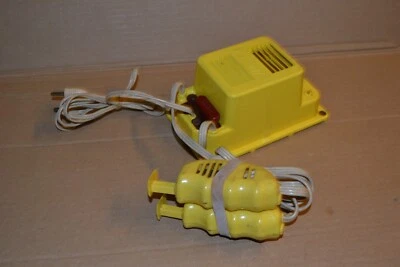 VINTAGE SLOT CIRCUIT 24  ANCIEN TRANSFORMATEUR /ALIMENTATION+2  POIGNEES . - Photo 1/4