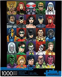 DC Comics Faces 1000 piece jigsaw puzzle 710mm x 510mm (nm) - Picture 1 of 3
