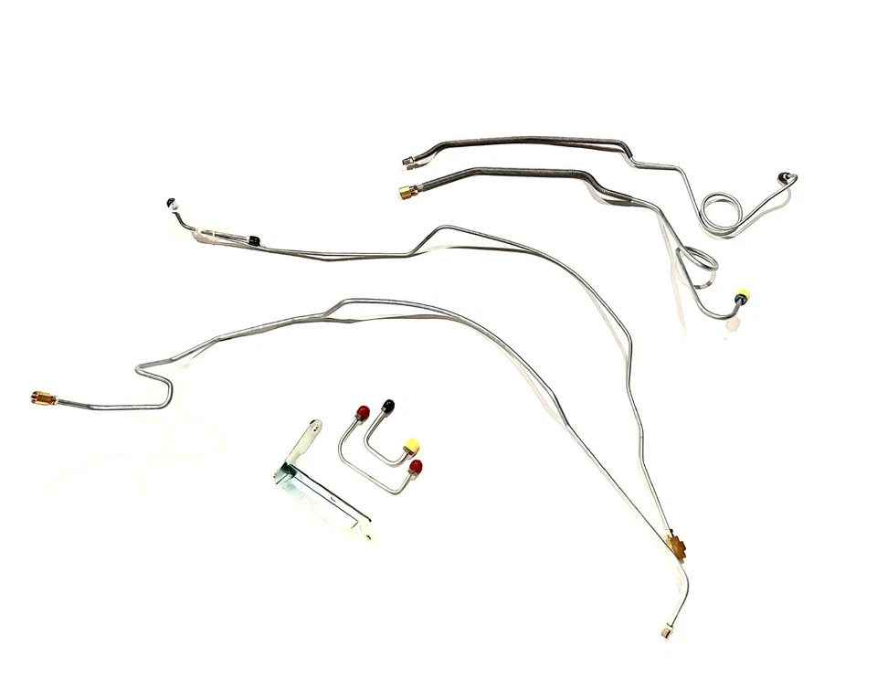 1967-70 Chevy C10 Truck Front Brake Line Kit for Disc Conversion Setup - Image 1 of 2