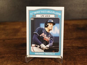 Freddie Freeman 2020 Topps TBT SET NL MVP PREMIO Atlanta Braves #278 SP CY DISEÑO - Imagen 1 de 2