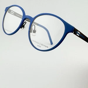 NEW PRODESIGN Denmark Eyeglass 6930 Blue Aluminum Front Frame Axiom Collection - Picture 1 of 15