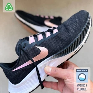 Nike Pegasus 37 Women's Running Shoes Sneakers US 9 Air Zoom Arctic Pink BQ9647 - Picture 1 of 16
