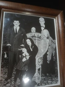 JOHN ASTIN signed autographed IN PERSON- B&W 8x10 THE ADDAMS FAMILY - Halloween! - Picture 1 of 13