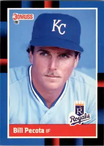 1988 Bill Pecota Donruss Baseball Card #466 - Picture 1 of 2