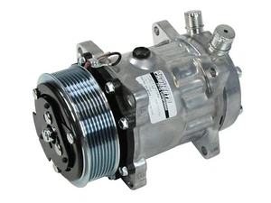 Sanden 7H15/709 Style Comp 134A/Vertical O-Ring/SerpentineClutch/Plain [21-4711] - Picture 1 of 3