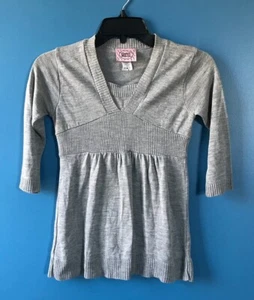 SweetKizz Girls Gray Sweater Size Large 14-16, Excellent NWOT Condition! - Picture 1 of 7