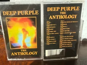 NMT DEEP PURPLE- The Anthology Cassette Set Irish printing on Harvest Blackmore - Picture 1 of 4