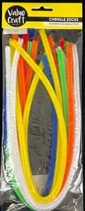 Pipe Cleaners - Assorted Colours - Pack of 12 - 50cm - Picture 1 of 1