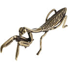 Mini Brass Insect Statue Tabletop Decor for Home or Office