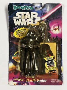 Vintage JusToys Star Wars Bend-Ems Lord Darth Vader 1993 NOS - Picture 1 of 4
