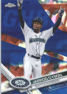 JARROD DYSON 2017 TOPPS CHROME SAPPHIRE EDITION #489 ONLY 250 MADE - Image 1 of 2