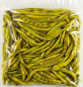 ZOOM THE ORIGINAL TRICK WORM 100 PACK BULK 6.5" 006-208 BRUISED BANANA F2242 - Picture 1 of 3