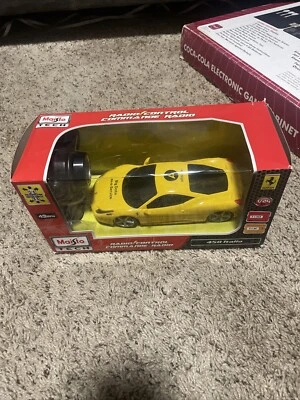 Radio Control Masito Tech 458 Italia 27mhz Ferrari escala 1/24 RC Altiscale Foto 1 de 4