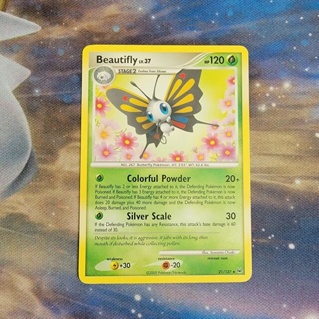 Pokemon Gardevoir Lv 61 8/127 Platinum Holo LP-MP