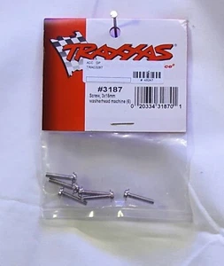 Traxxas TRA 3187  3 x 15mm Washerhead Screws (6)  ** FAST Shipping ** - Picture 1 of 1