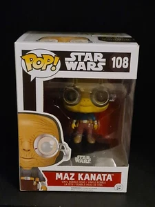 Funko Pop! Star Wars: Maz Kanata No 108 In Protective Case - Picture 1 of 8