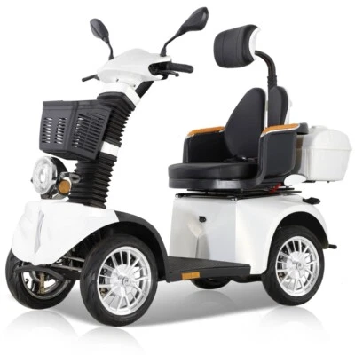 4 Räder 3-Gang-Elektromobilität 1000W für Erwachsene mit verstellbarem Sitz - Bild 1 von 4