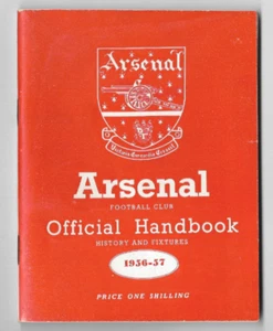 ARSENAL FC - Official Handbook 1956/57 (inc. History and Fixtures) - Picture 1 of 1