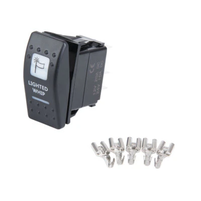 Interruptor basculante accesorio Tusk látigo iluminado ATV UTV SXS 1851620006 Foto 1 de 3