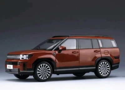 1/18 HYUNDAI Santafe SUV /Beijing-Hyundai 2024 Dealer model gift Orange - Image 1 of 4