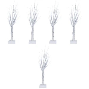 24-LED Lighted Christmas Tree Table Tree Centerpiece Tabletop Tree Lights - Picture 1 of 12