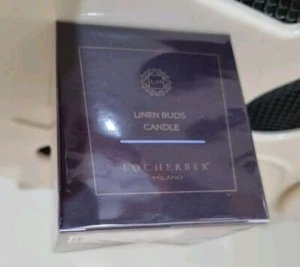 CANDELA PROFUMATA Locherber Milano candela 90 gr. 3.17 OZ Coperchio Noce Canalet - Foto 1 di 5