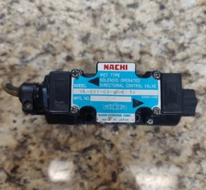 NACHI DIRECTIONAL CONTROL VALVE SL-G01-C5-GR-C1-10 - Picture 1 of 5