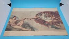  1937 ~ 'CREATION OF ADAM'  ~ NATIONAL COMMITTEE for ART APPRECIATION print