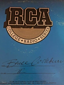 RADIO SHOW:RCA COLLEGE RADIO SERIES VOL 2 BRUCE COCKBURN w/2 INTERVIEWS/10 TUNES - Picture 1 of 4