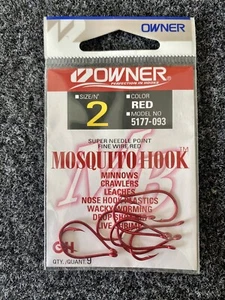 Gancho mosquito pulpo tamaño 2 aguja forjado - Imagen 1 de 1