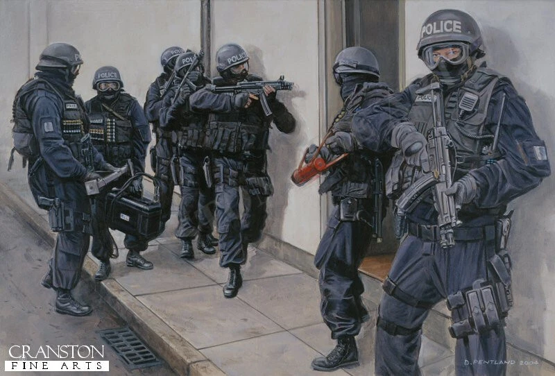 Северная Ирландия проблемы военного искусства печати SSU/HMSU нападение команды - Изображение 1 из 1