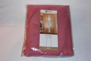 JC Penney Lisette Sheer Scarf Valance - Yuma Rose - Picture 1 of 1