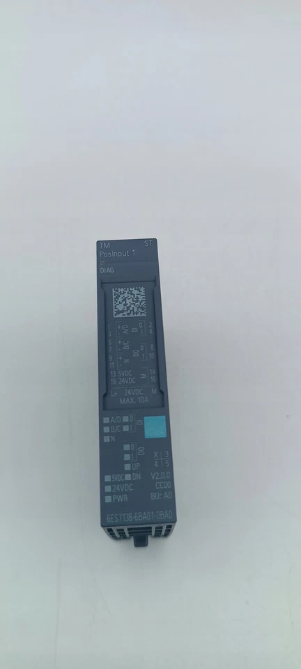 Siemens 6ES7138-6BA01-0BA0 Position Decoder Module ET 200SP - Image 1 of 3