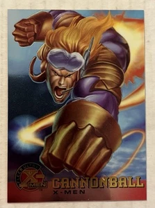 Fleer Ultra X-Men 1995 All-Chromium #4 Cannonball - Imagen 1 de 2