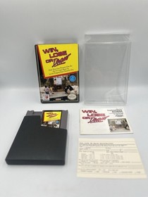 Win Lose Draw (Nintendo NES) Complete in Box CIB Near Mint