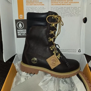 Neu - Herren Timberland Premium 6-Inch Wasserdicht Super Stiefel Espresso Größe 7,5 - Bild 1 von 10