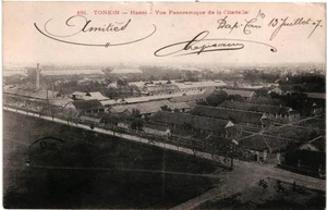 CPA Carte postale Viêt-Nam Tonkin Hanoi Vue panoramique de la citadelle VM96825 - Picture 1 of 2