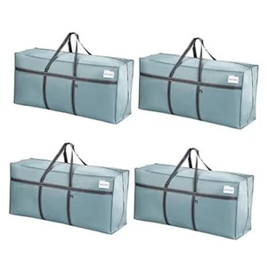 4 Pack Oversize Moving Bags for College, Heavy-Duty Storage Totes, Moving - Picture 1 of 7