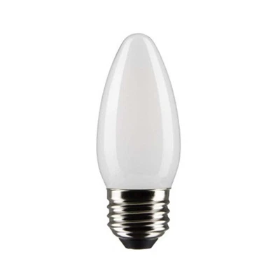 Satco 5.5w B11 LED 2700K Medium Base Dimmable - 60w equiv - Image 1 of 2
