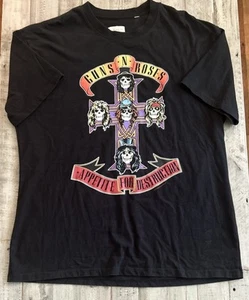FOG GUNS AND ROSES t-shirt Appetite For Destruction Fear Of God Black (M)* - Picture 1 of 9
