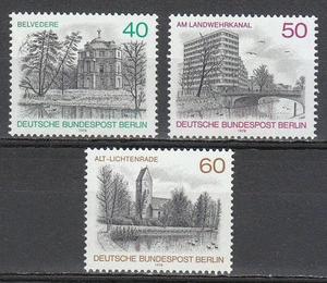 West Berlin 1978 MNH Mi 578-580 Sc 422-424 Views Bridge Church ** - Picture 1 of 1