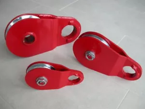 FORSTMASTER 10 Tonnen Umlenkrolle Seilrolle für Forst Seilwinde - Bild 1 von 2